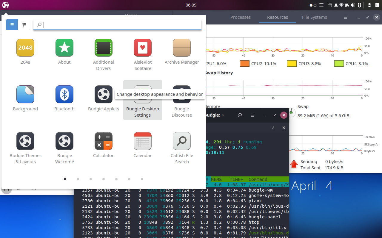 Ubuntu Budgie 20.04 LTS Preview